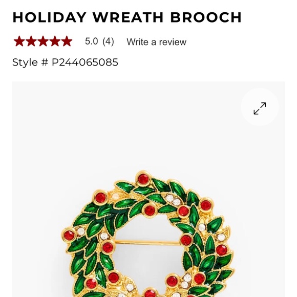 Talbots Christmas brooch NIB - Picture 3 of 4